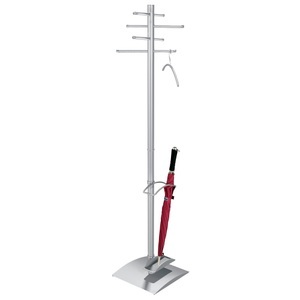 Kerkmann, Garderobe Ästhet, Kerkmann Garderobenständer 8 Haken Silber