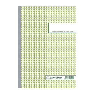 Exacompta, Exacompta Auftragsbuch DIN A4 Kariert 21 x 0,8 x 29,7 cm Weiß 25 Blatt, Exacompta Auftragsbuch DIN A4 Kariert 21 x 0,8 x 29,7 cm Weiß 25 Blatt