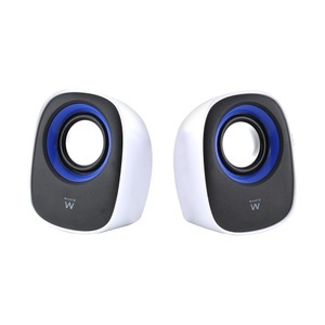 ewent, ewent Tragbarer Stereo-Lautsprecher EW3513 Weiss, Schwarz, Blau