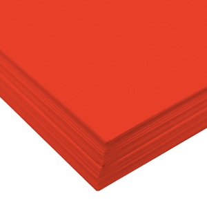 Ursus,  Ursus Tonzeichenpapier, A3, 130g, karminrot, 2174023, (100 Blatt) 