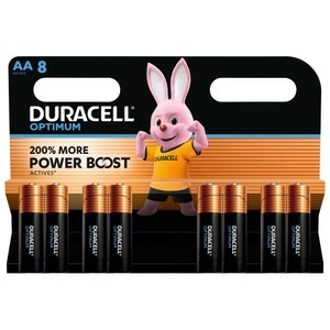 Duracell Batterien Optimum AA 1,5 V 8 Stück