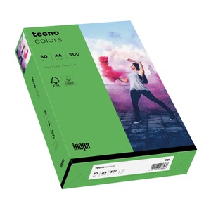 tecno, Tecno Intense Grün A4 80 gsm Papier 500 Stück