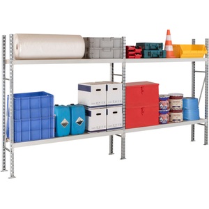 MANORGA, MANORGA Starterregal mit 3 Ebenen Epsivol One Vormontiert 2.500 x 600 x 2.500 mm