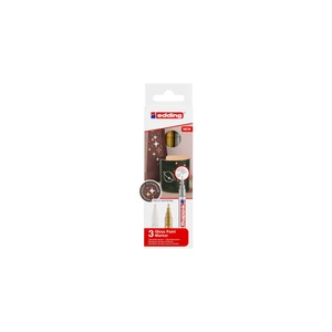 Opitec, Opitec - edding 751 Glanzlackmarker, 3er-Set