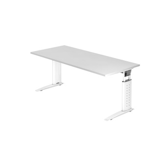 Hammerbacher Schreibtisch US19 180X180CM Weiß Weiß