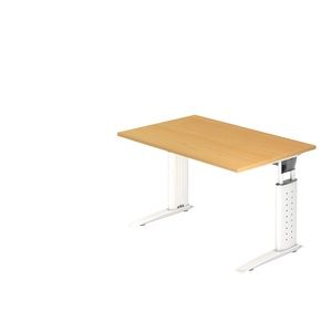 Hammerbacher Schreibtisch US12 120X120CM Buche Weiß