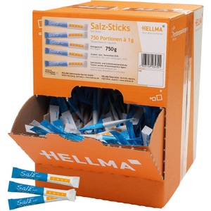 Hellma, Hellma Salzsticks 1,0 g 750 Stück