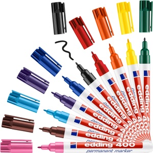edding, EDDING Permanent Marker 400 400-99 10 Farben