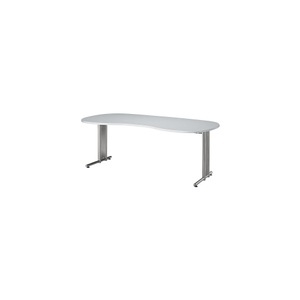 Hammerbacher, Hammerbacher Schreibtisch Matrix Lichtgrau 2.000 x 1.000 x 720 mm