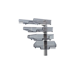 undefined, HANSA Briefkorb drehbar grau 41-5034.0 4-teilig 4-teilig