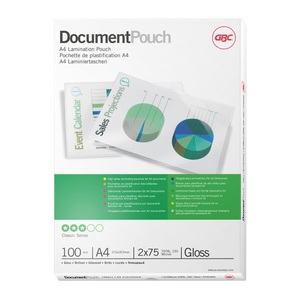 GBC, GBC Laminierfolie DIN A4 75 micron glänzend 100 St.