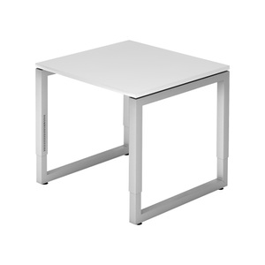 Hammerbacher Schreibtisch R-Serie Weiß 800 x 650-850 mm VRS08/W