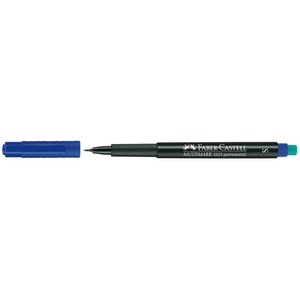 Faber-Castell, FABER-CASTELL OHP MULTIMARK S 152351 blau perm.