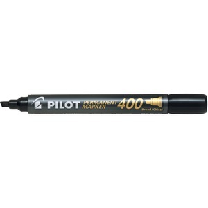 Pilot, PILOT Permanent Marker 400 4mm SCA-400-B Keilspitze schwarz