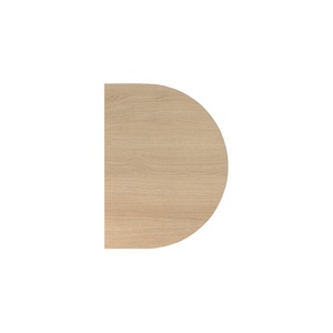 Hammerbacher Erweiterungsplatte VLA60 Eiche, Weiß 600 x 600 x 720 mm