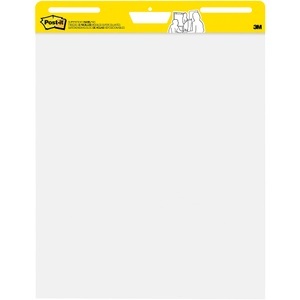 POST-IT, Post-it Wall Aufhängbares Flipchart-Papier 559VP 63,5 x 76,2 cm Weiß 6 Stück à 30 Blatt