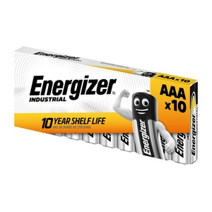 Energizer, Industrial Micro (AAA) Alkaline Batterien - 10 Stück