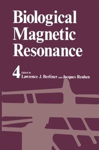 Springer Berlin,Springer US,Springer, Biological Magnetic Resonance, 