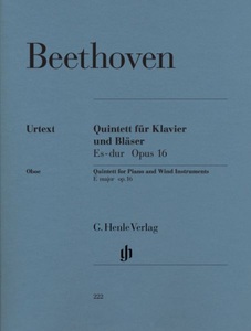 undefined, Klavierquintett Es-Dur op.16 (Bläserfassung), Klavier, Oboe, Klarinette, Horn und Fagott, Ludwig van Beethoven - Quintett Es-dur op. 16 für Klavier, Oboe, Klarinette, Horn und Fagott