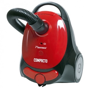 Bestron, Bodenstaubsauger ABG150RB Compacto Plus, 