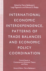 undefined, International Economic Interdependence, Patterns of Trade Balances and Economic Policy Coordination, 