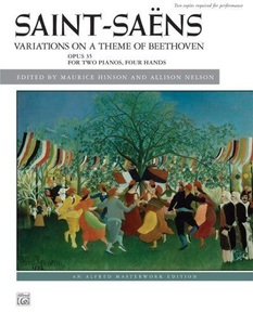 Alfred Music Publishing, Variations on a Theme of Beethoven, Op. 35: For Two Pianos, Four Hands, 