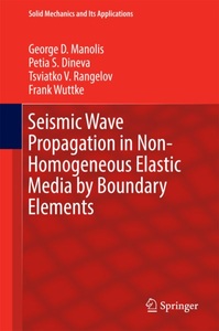 undefined, Seismic Wave Propagation in Non-Homogeneous Elastic Media by Boundary Elements, 