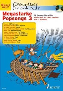 undefined, Megastarke Popsongs, Sopran-Blockflöte, m. Audio-CD. H.3, Megastarke Popsongs