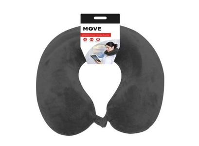 Move Memory, Move Memory Foam Travel Pillow Black, 