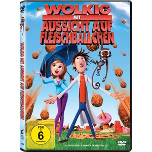 undefined, Wolkig mit Aussicht auf Fleischbällchen, 1 DVD, Wolkig mit Aussicht auf Fleischbällchen