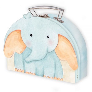 Trötsch, Trötsch Koffer mit Formdeckel Elefant groß: Pappkoffer Reisekoffer Kinder Spielkoffer, Trötsch Koffer mit Formdeckel Elefant groß