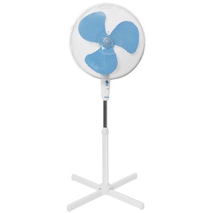 Bestron, Standventilator ASV45W, Bestron - Ventilator SUMMER BREEZE - chromfarbig/weiss - Mischmaterial - 63/63/122 cm