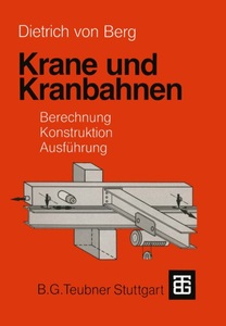 undefined, Krane und Kranbahnen, Krane und Kranbahnen