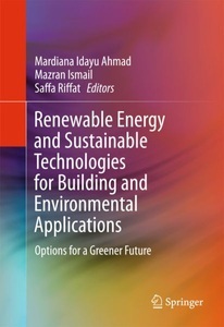 undefined, Renewable Energy and Sustainable Technologies for Building and Environmental Applications, 