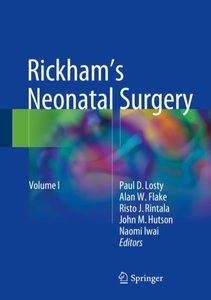 undefined, Rickham's Neonatal Surgery, 2 Vols., Rickham's Neonatal Surgery, 2 Vols.