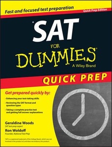 undefined, SAT For Dummies, SAT for Dummies 2015 Quick Prep
