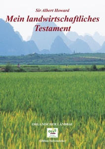 undefined, Mein landwirtschaftliches Testament, Mein landwirtschaftliches Testament
