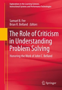 undefined, The Role of Criticism in Understanding Problem Solving, 