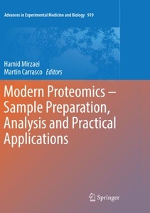 Springer Berlin,Springer, Modern Proteomics - Sample Preparation, Analysis and Practical Applications, Modern Proteomics - Sample Preparation, Analysis and Practical Applications