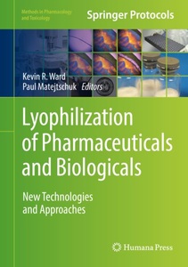 undefined, Lyophilization of Pharmaceuticals and Biologicals, 
