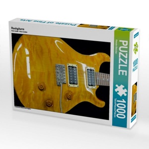 Calvendo Puzzle, Rockgitarre (Puzzle): Faszinierende Aufnahme einer Rockgitarre, 