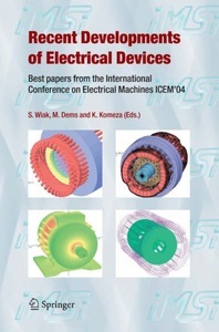 Springer Netherlands,Springer, Recent Developments of Electrical Drives: Best papers from the International Conference on Electrica, 