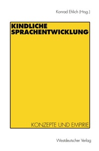 undefined, Kindliche Sprachentwicklung, 