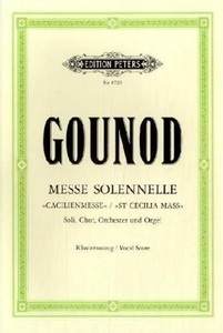 undefined, Messe solennelle (Cäcilienmesse), Klavierauszug, Messe Solennelle St Cecilia Mass (Vocal Score)