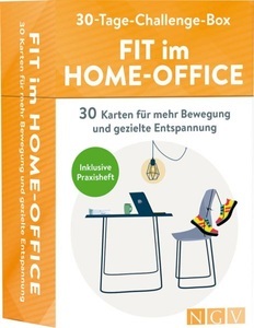 undefined, Fit im Home-Office. 30-Tage-Challenge-Box - 30 Karten für mehr Bewegung und gezielte Entspannung, 