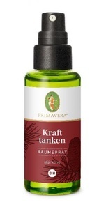 undefined, Primavera Kraft tanken Raumspray bio 50 ml, PRIMAVERA® Kraft tanken Raumspray bio