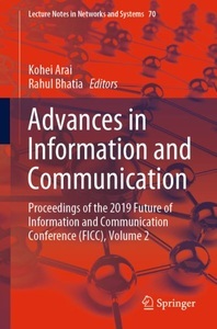 undefined, Advances in Information and Communication, 