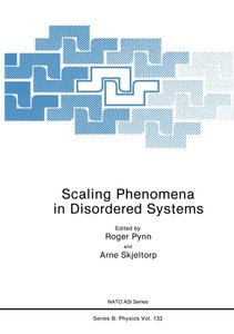 undefined, Scaling Phenomena in Disordered Systems, Scaling Phenomena in Disordered Systems