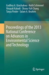 undefined, Proceedings of the 2013 National Conference on Advances in Environmental Science and Technology, 