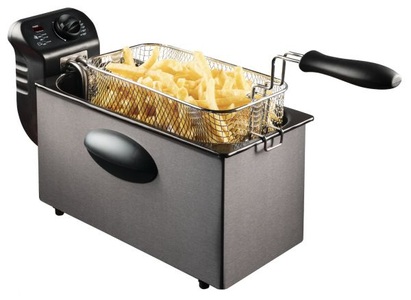 Bestron, Bestron Ölfritteuse mit Kaltzonen-Technologie, Bestron AF357A Ölfritteuse ? Airfryer - Friteuse ? Grau